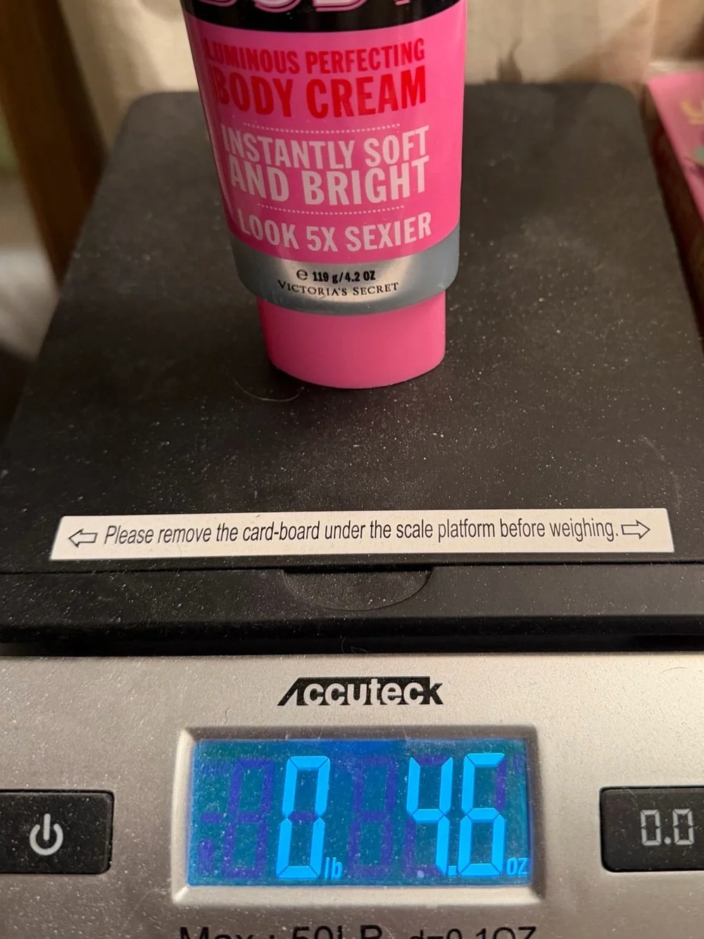 Victoria’s Secret rockin’ body luminous body cream